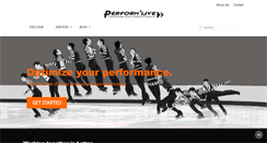 Desktop Screenshot of perform-live.com